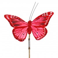 Tutor Papillon 6x11cm+50cm Rojo