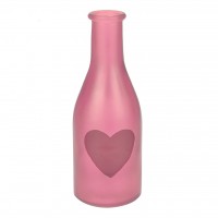 Florero MORONI Love pink | D6,5xH18 cm