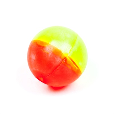 X2 BEAD | AMARILLO FLUO / ROJO 5 MM