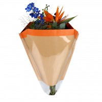 Funda para flores Piccolo 47x44x12cm / naranja
